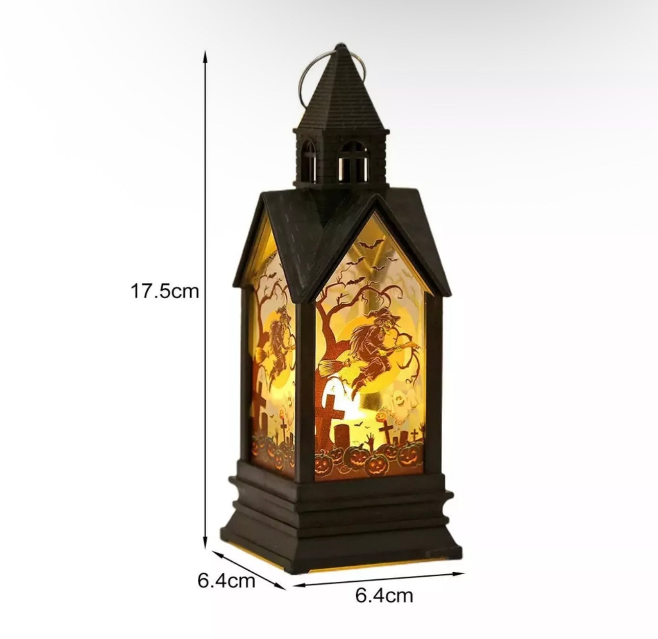 4x LED Halloween Lanterns