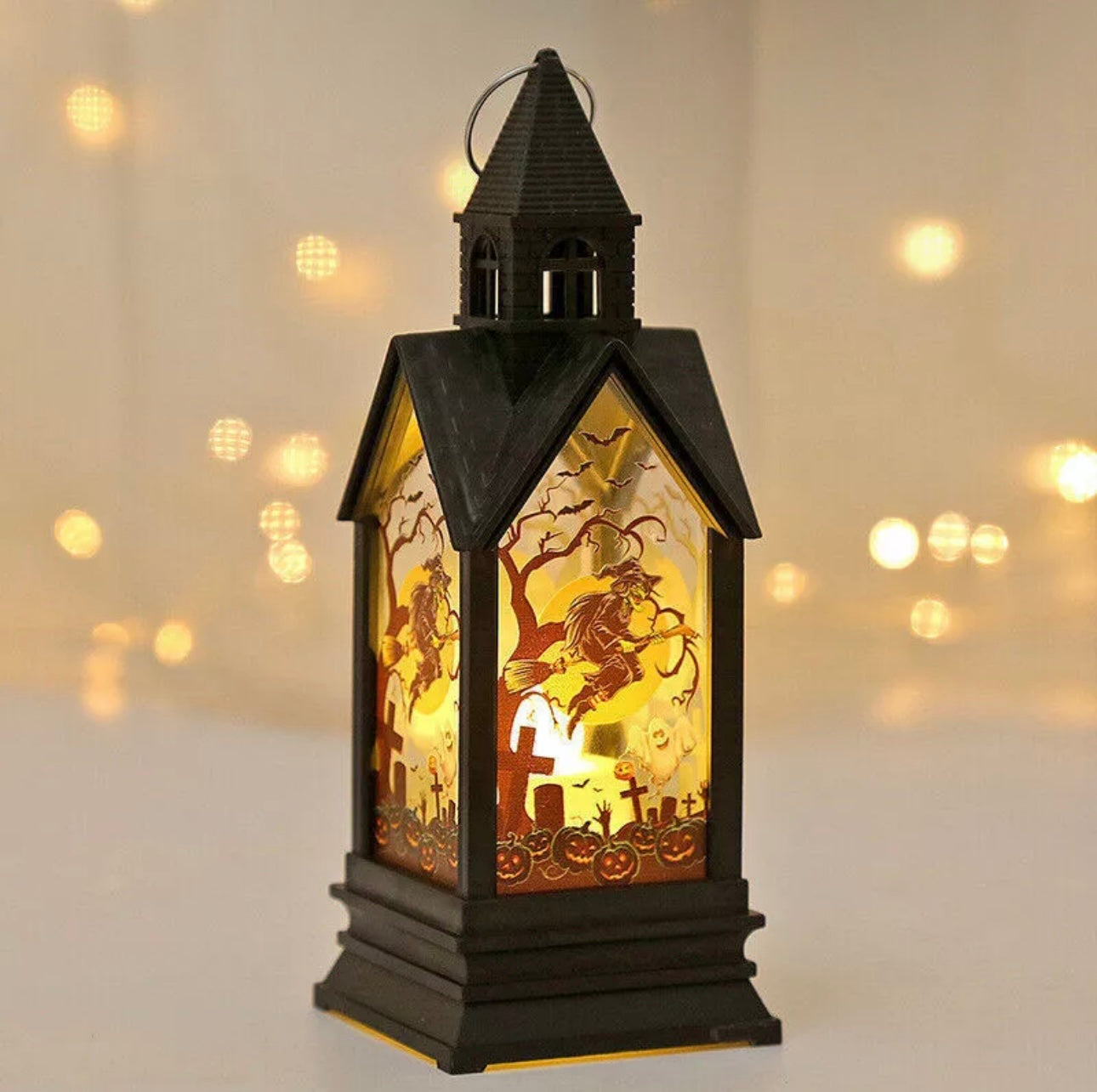 4x LED Halloween Lanterns