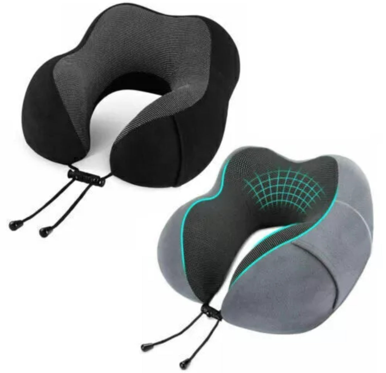 U-Shaped Memory Foam Travel Pillow