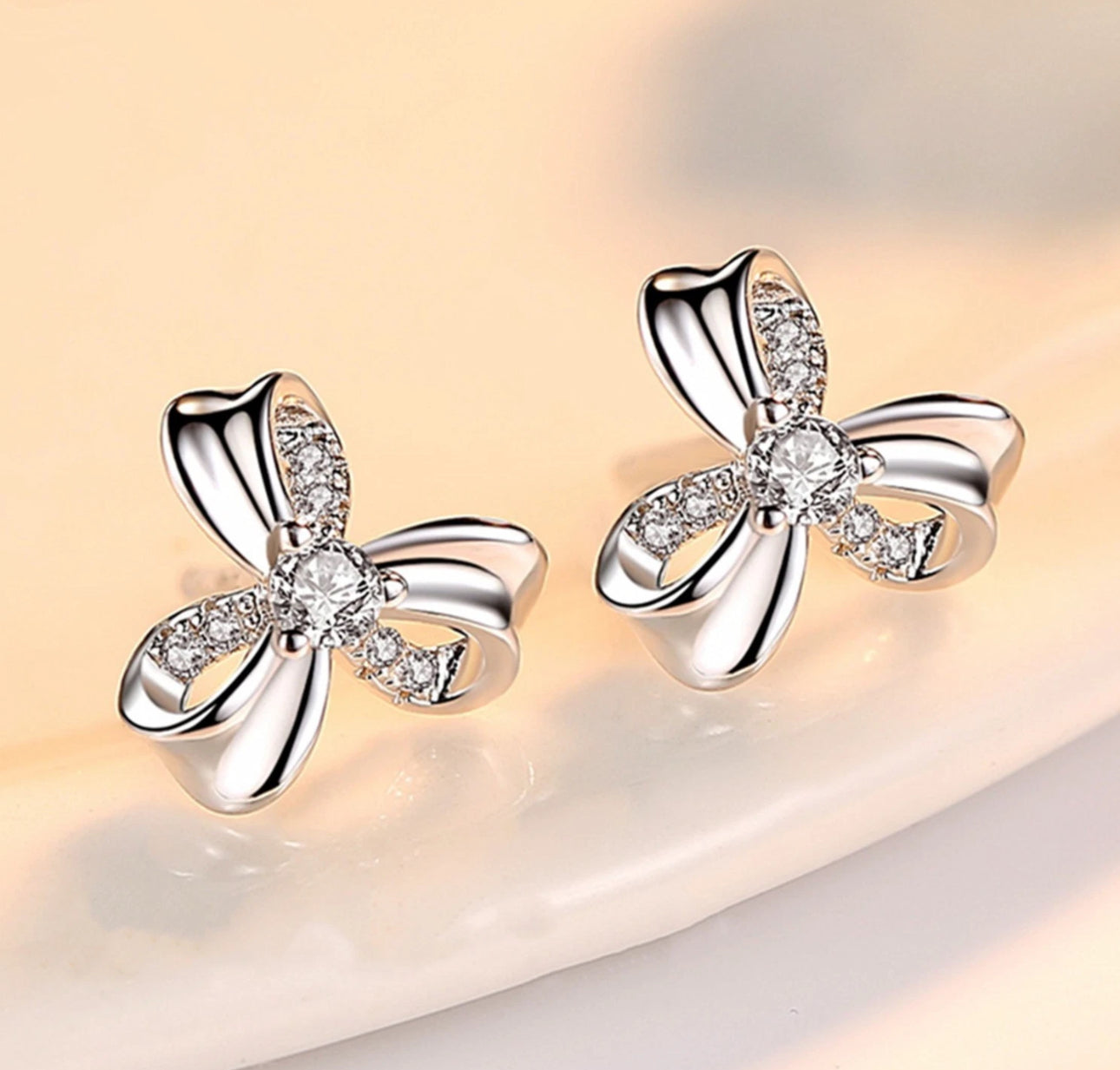 3 Leaf Clover Earrings