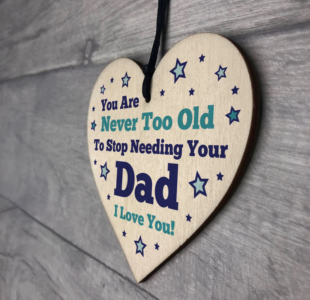 Never Too Old Father’s Day Heart