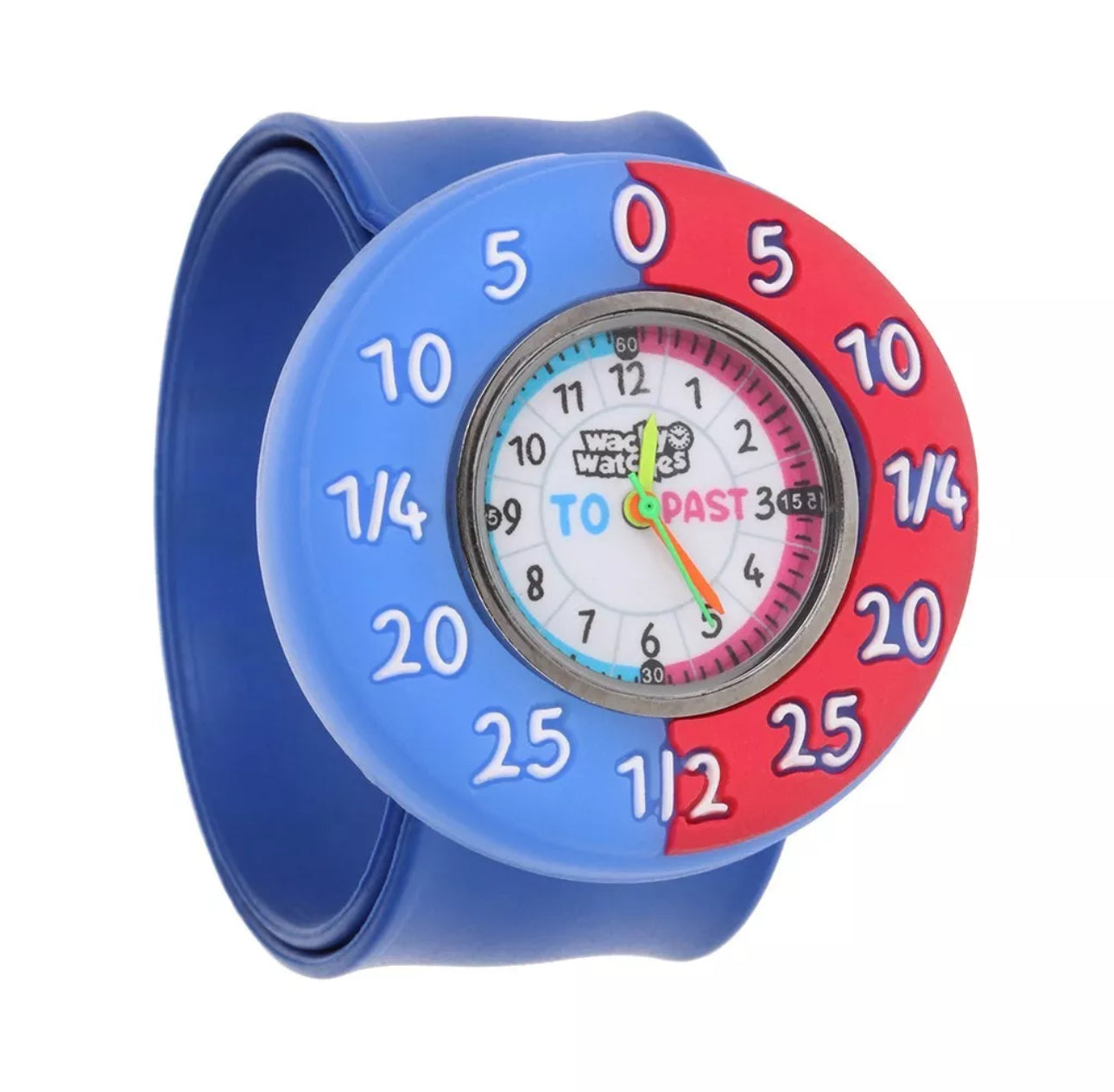 Children’s Tell The Time Snap Band Watch