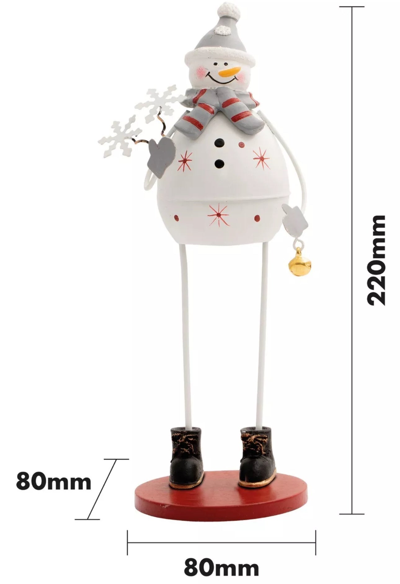 Festive Metal Statues