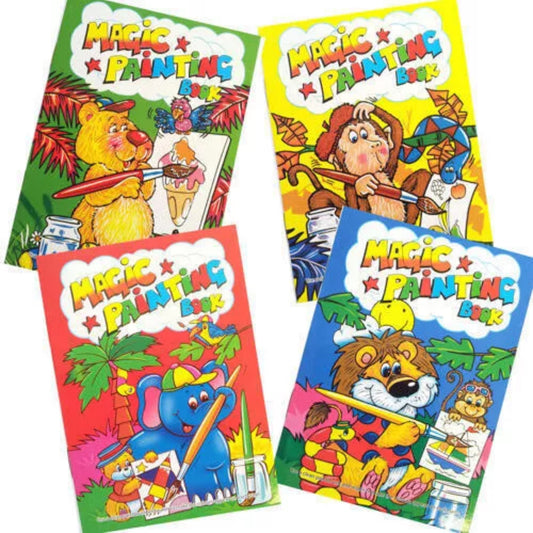 Set of 12 A6 Sized Magic Painting Books