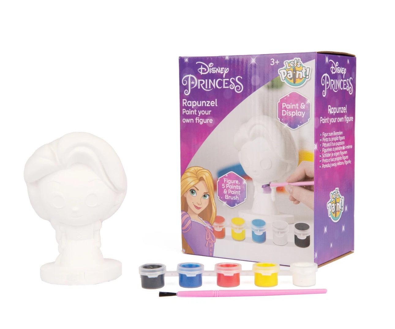 Paint Your Own Long Haired Princess