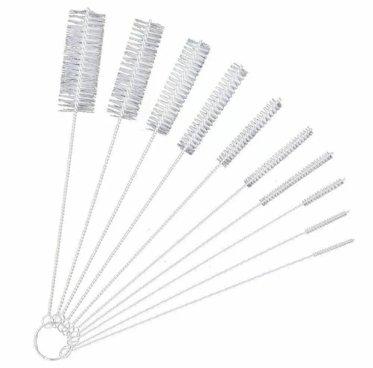 10pc Bottle/Straw Brushes