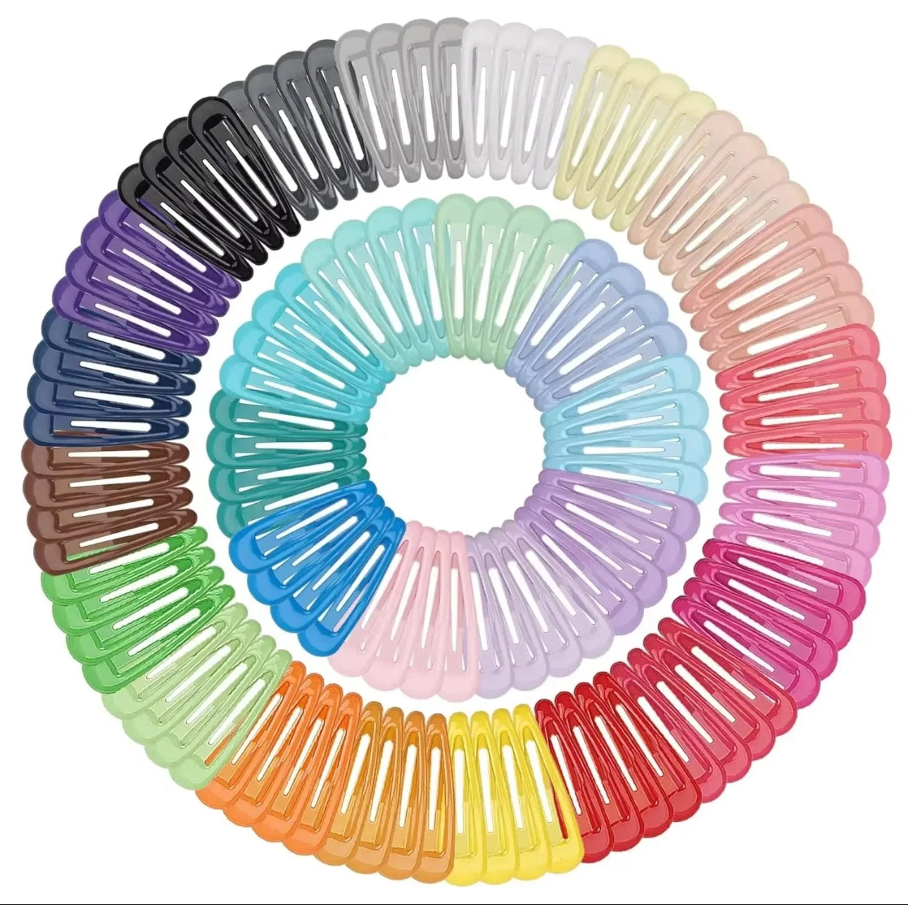50pc Hair Slides