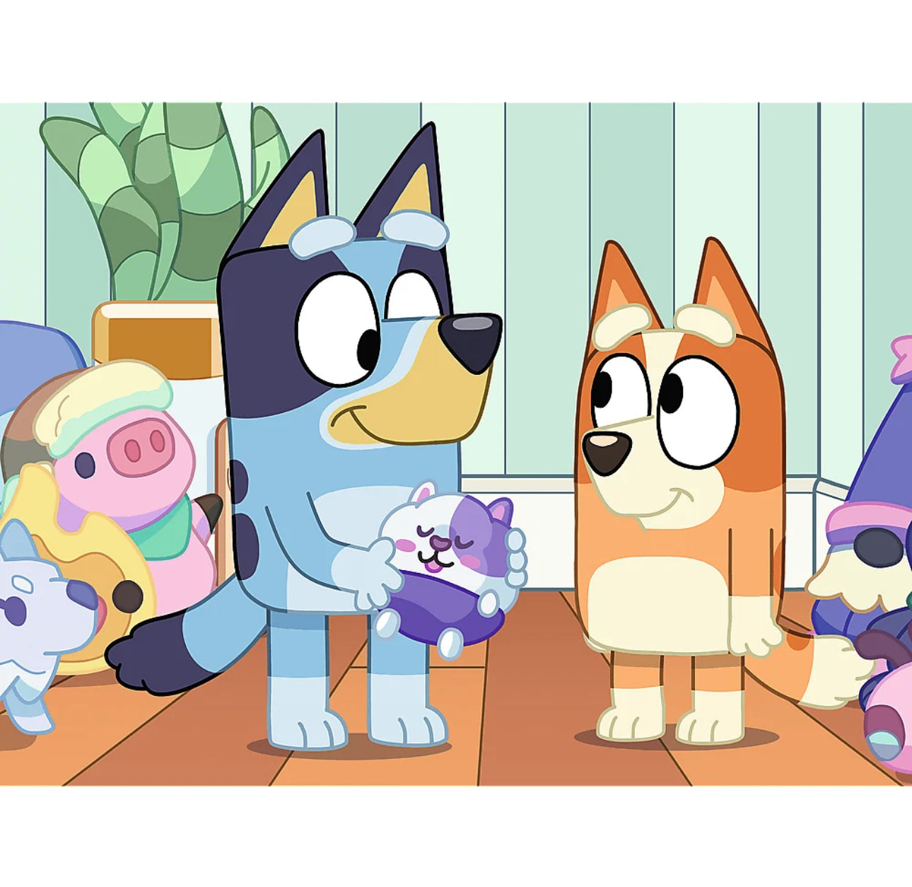 30pc Blue Dog Jigsaw Puzzle