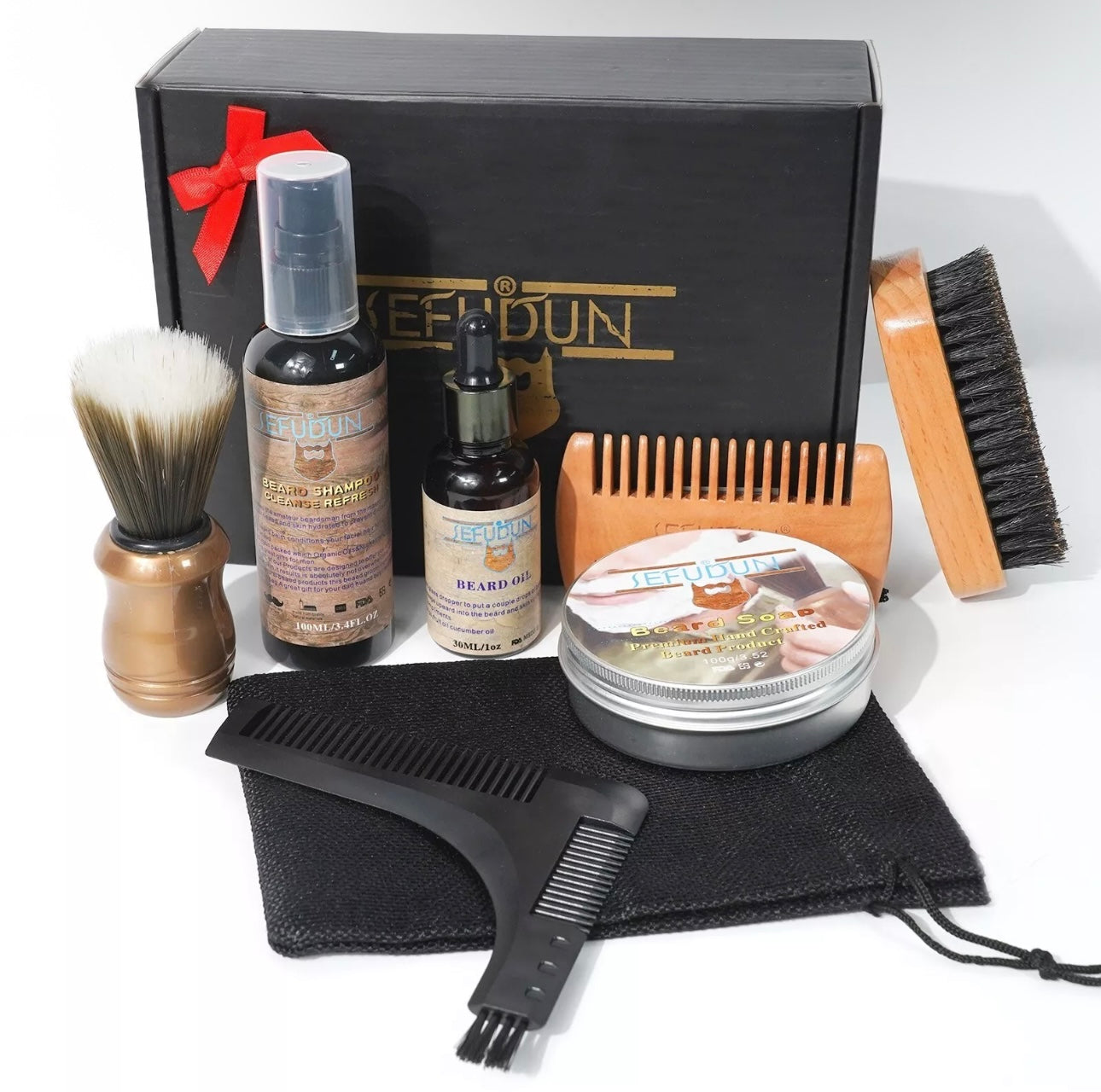9pc Beard Grooming Kit