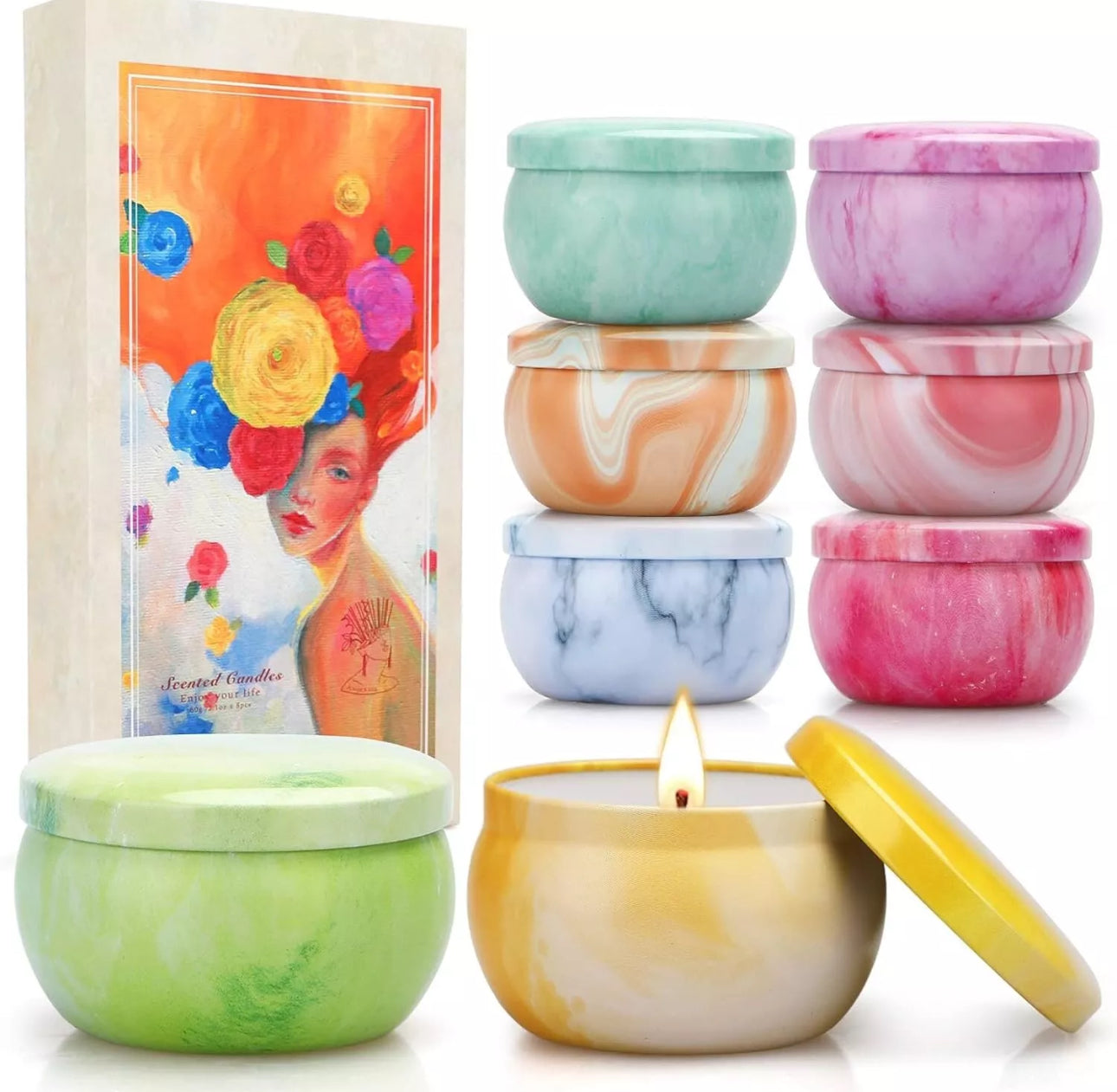 Aromatherapy Candles Gift Set