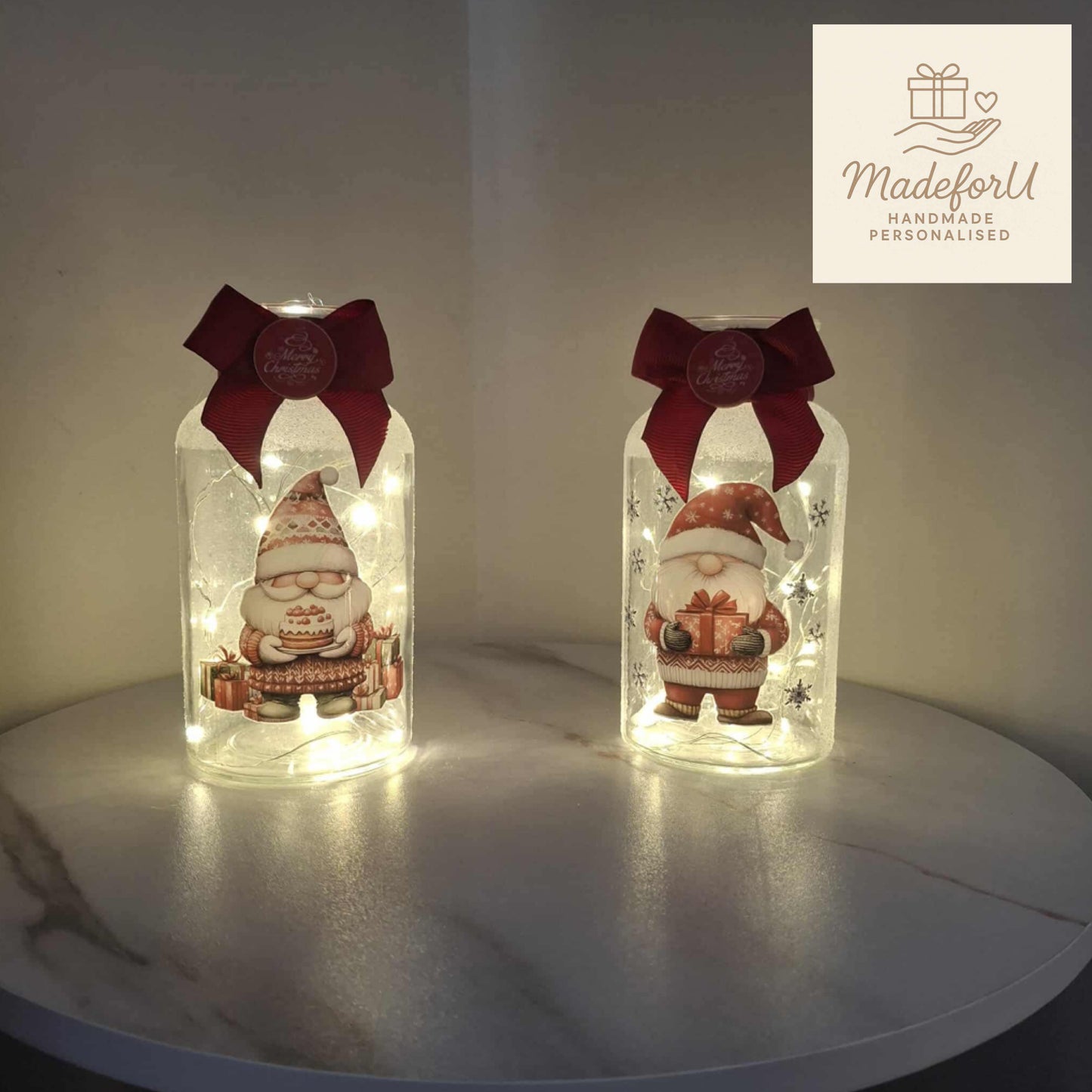 Christmas Light Jars (Various)