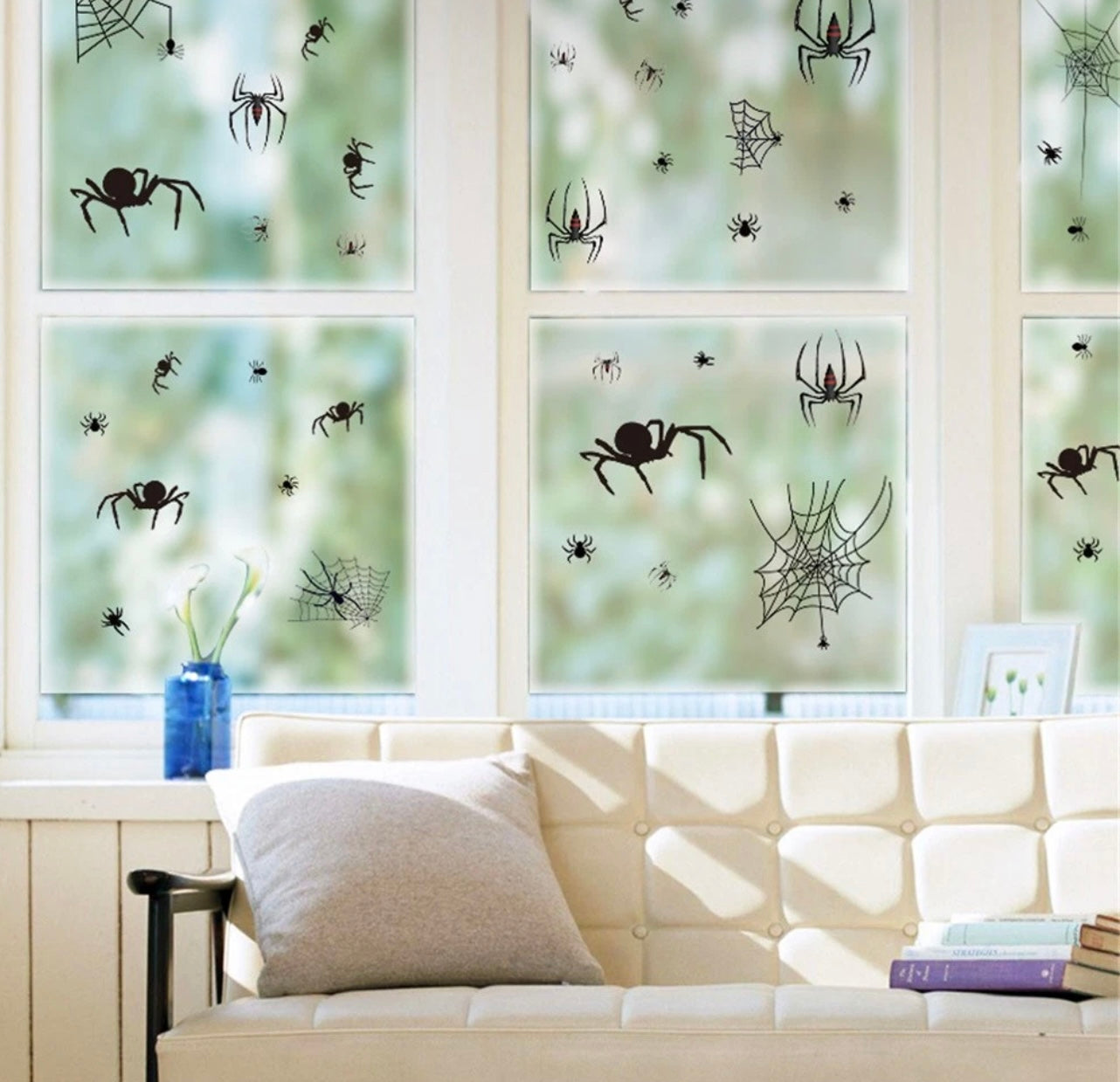 113pc Spooky Window Decals
