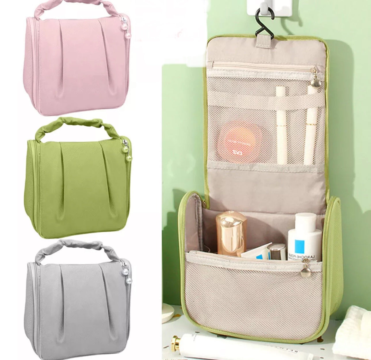 Large Capacity Travel Toiletries Bag