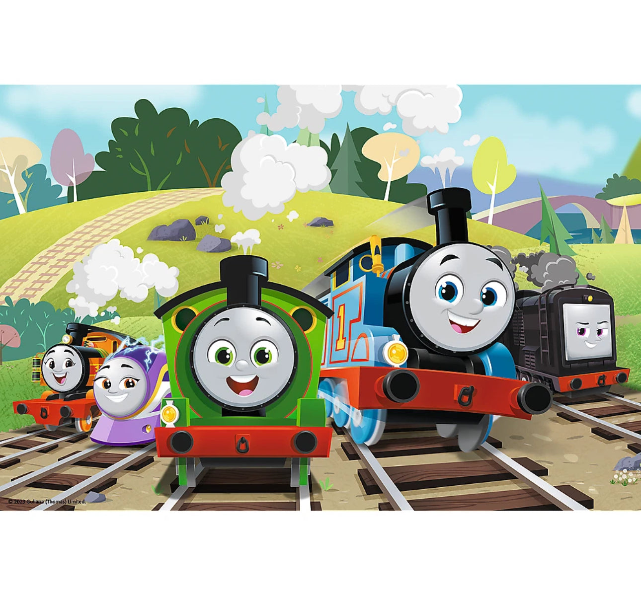 Train Friends 60pc Jigsaw Puzzle