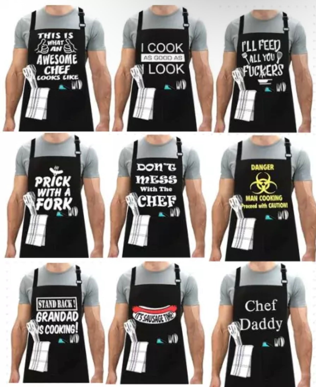 Novelty BBQ Apron