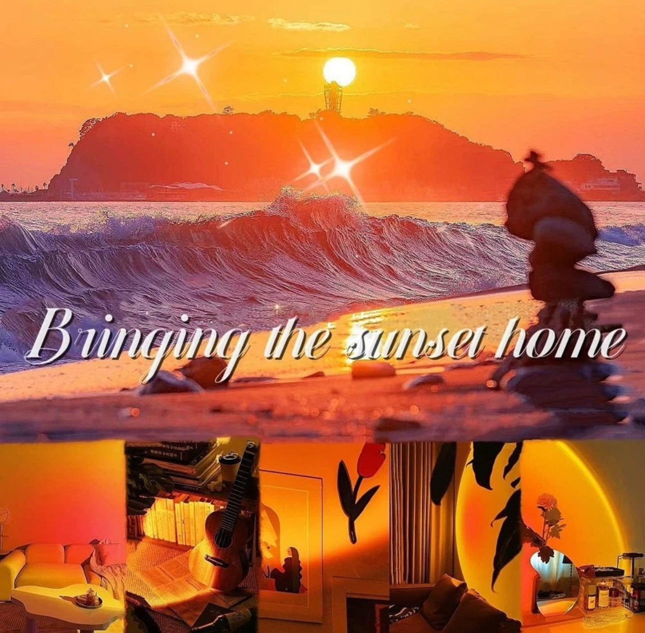 Sunset Projection Desk Lamp