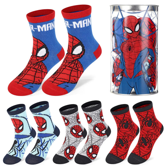 4 Pairs Masked Hero Socks Inside Money Bank