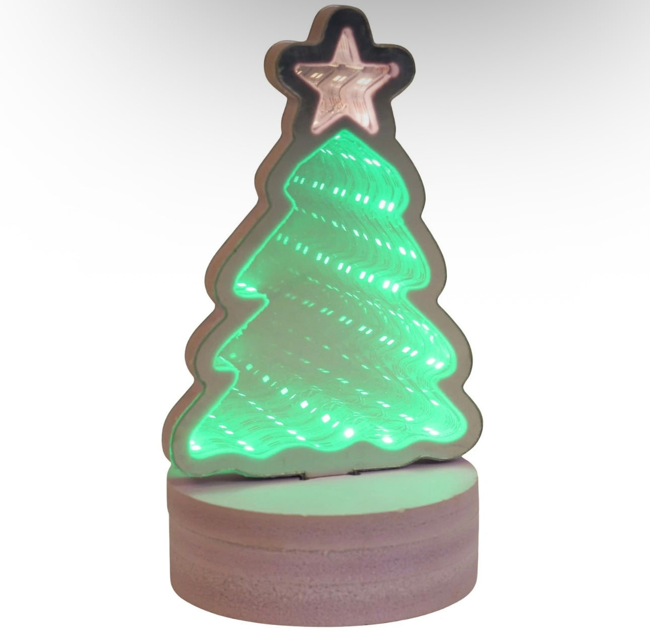 Mini Christmas Infinity Mirror Light