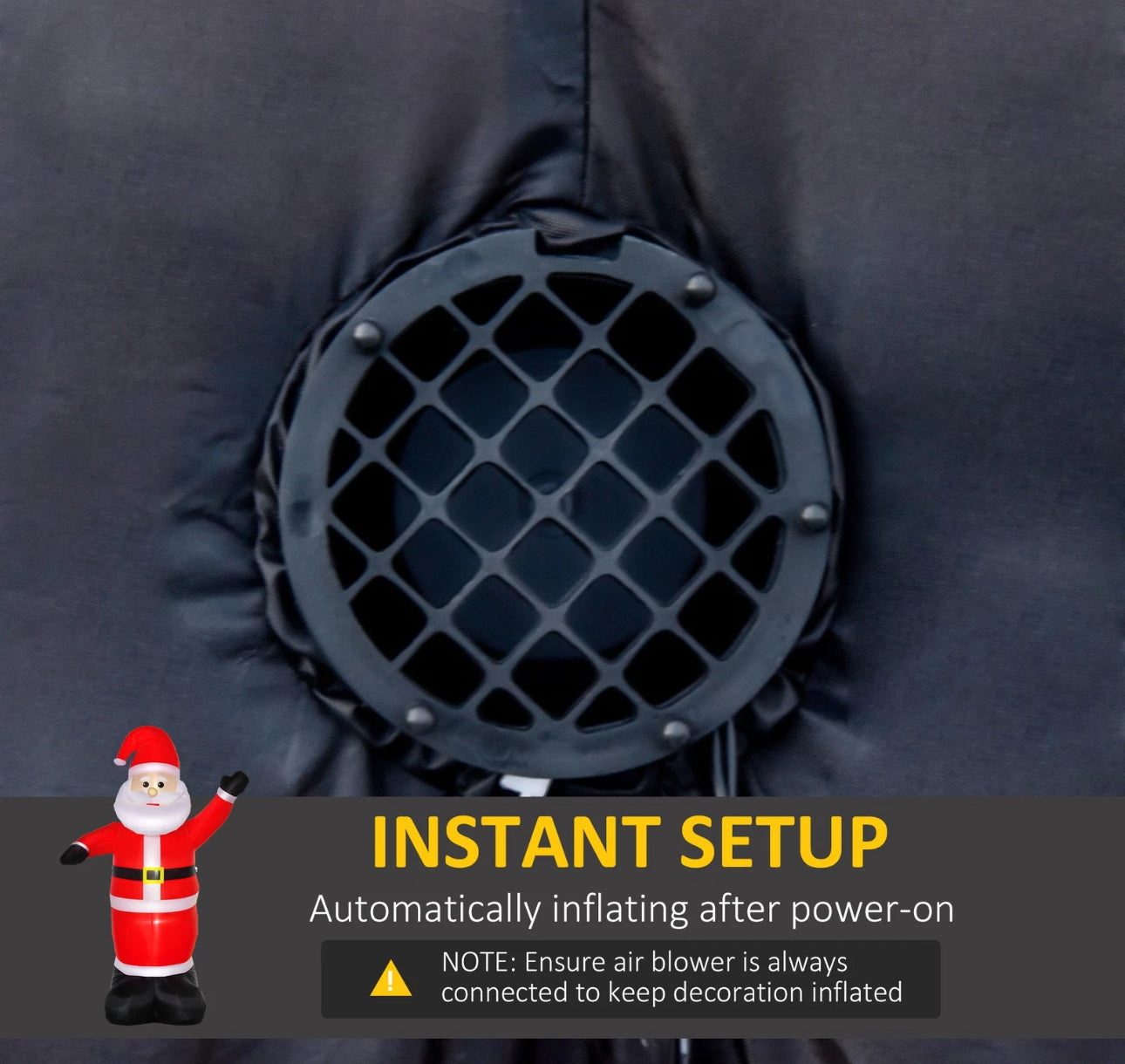 8ft Inflatable Santa