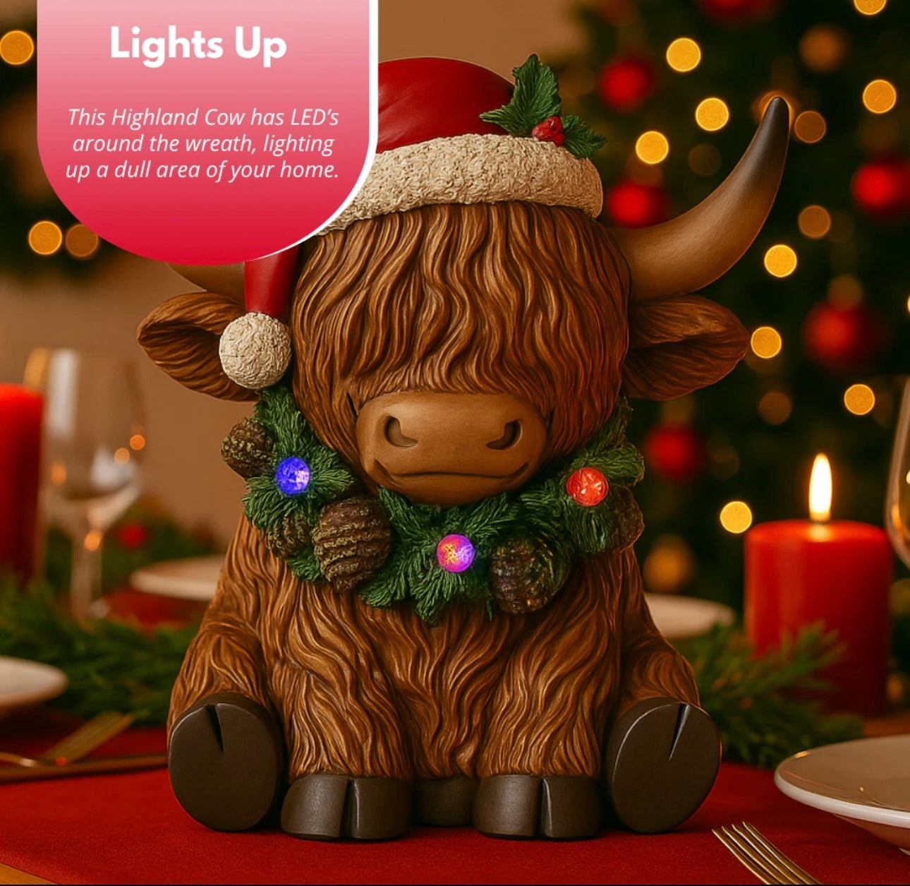 Light Up Highland Coo