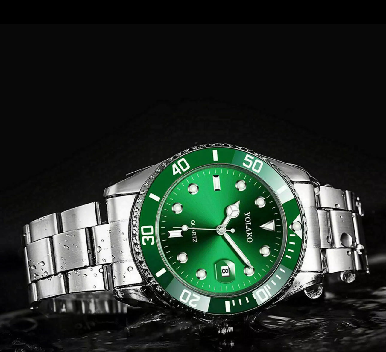 Men’s Classic Stainless Steel Wrist Watch