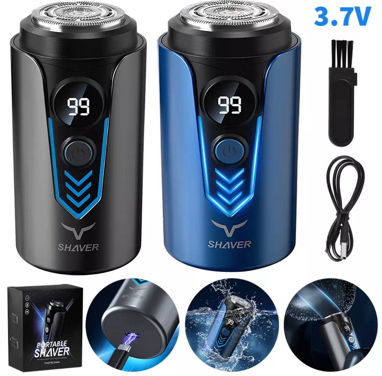 Portable Rechargeable Mini Electric Shaver