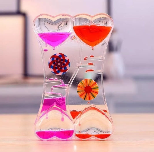 Spinning Motion Liquid Sensory Timer