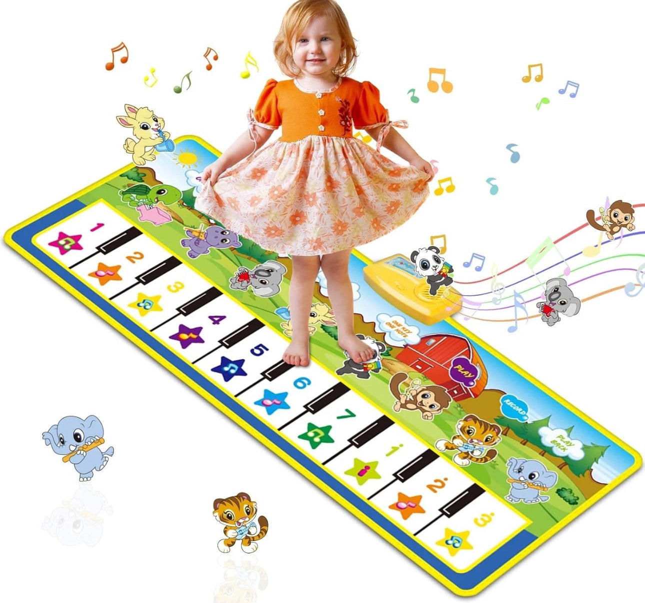 Giant Piano Play Mat