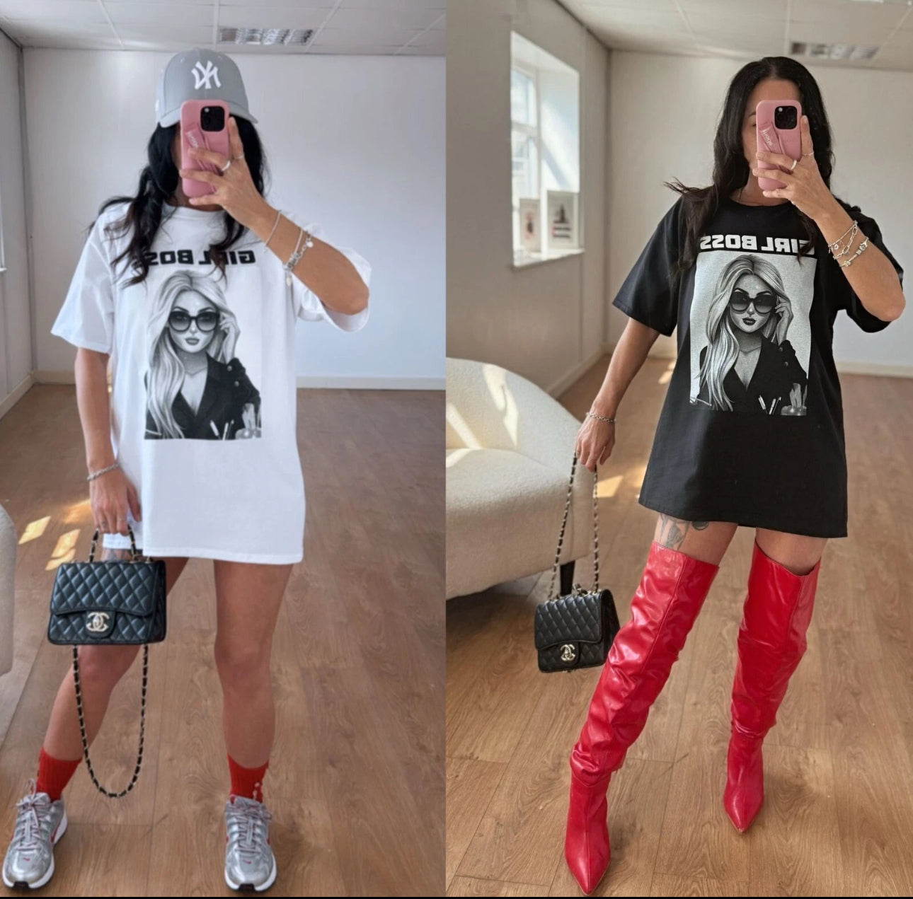 Oversized Girl Boss T-Shirt