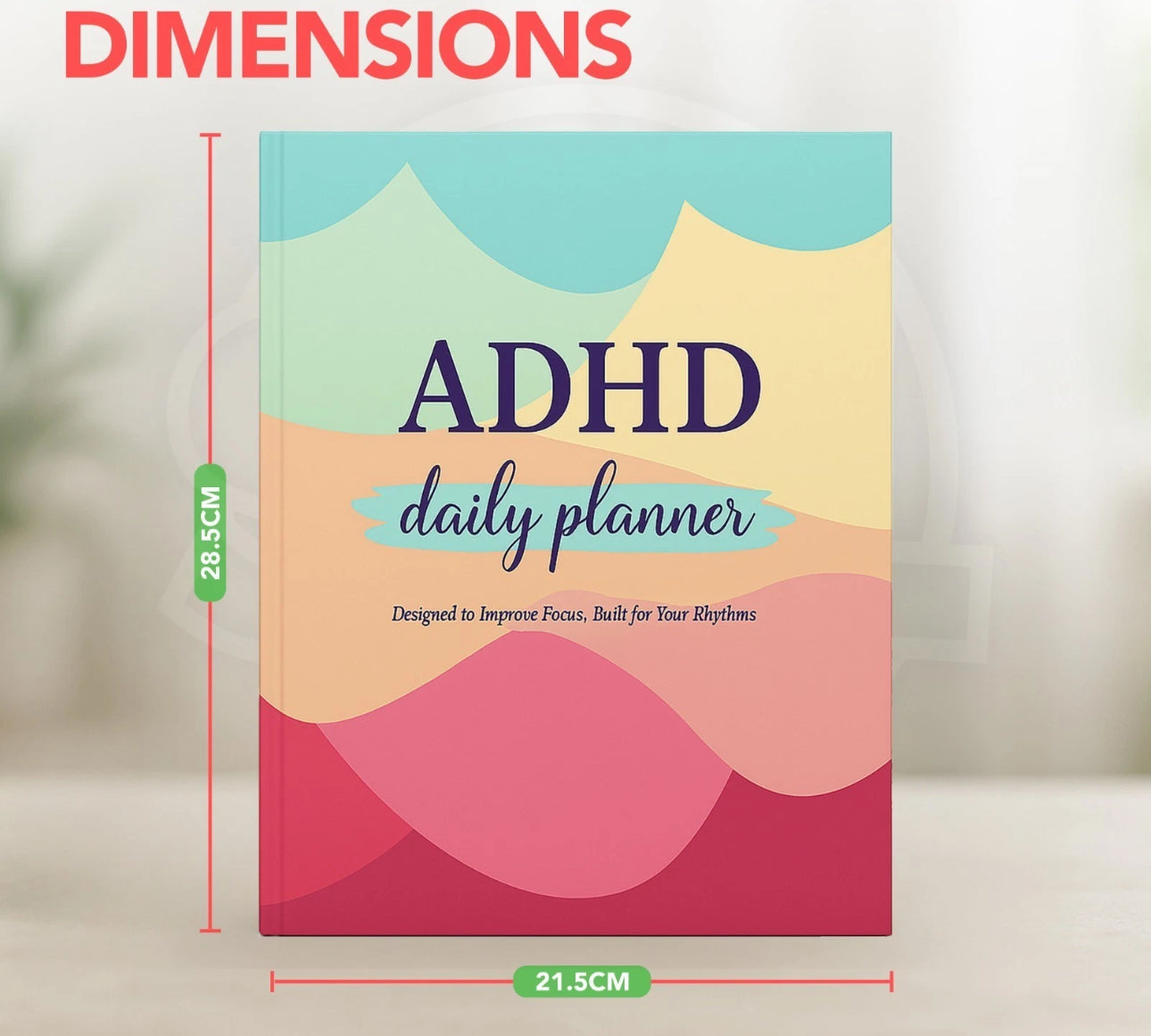 2x ADHD Hardback Planners