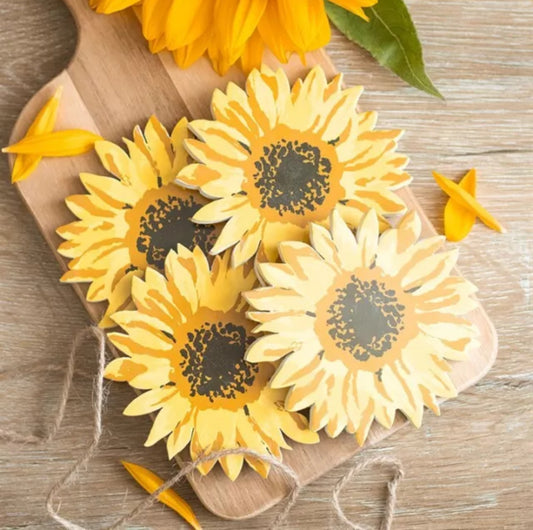 Sunflower Coasters