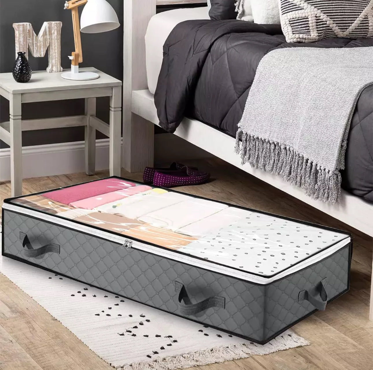 2x Under Bed Storage Bags