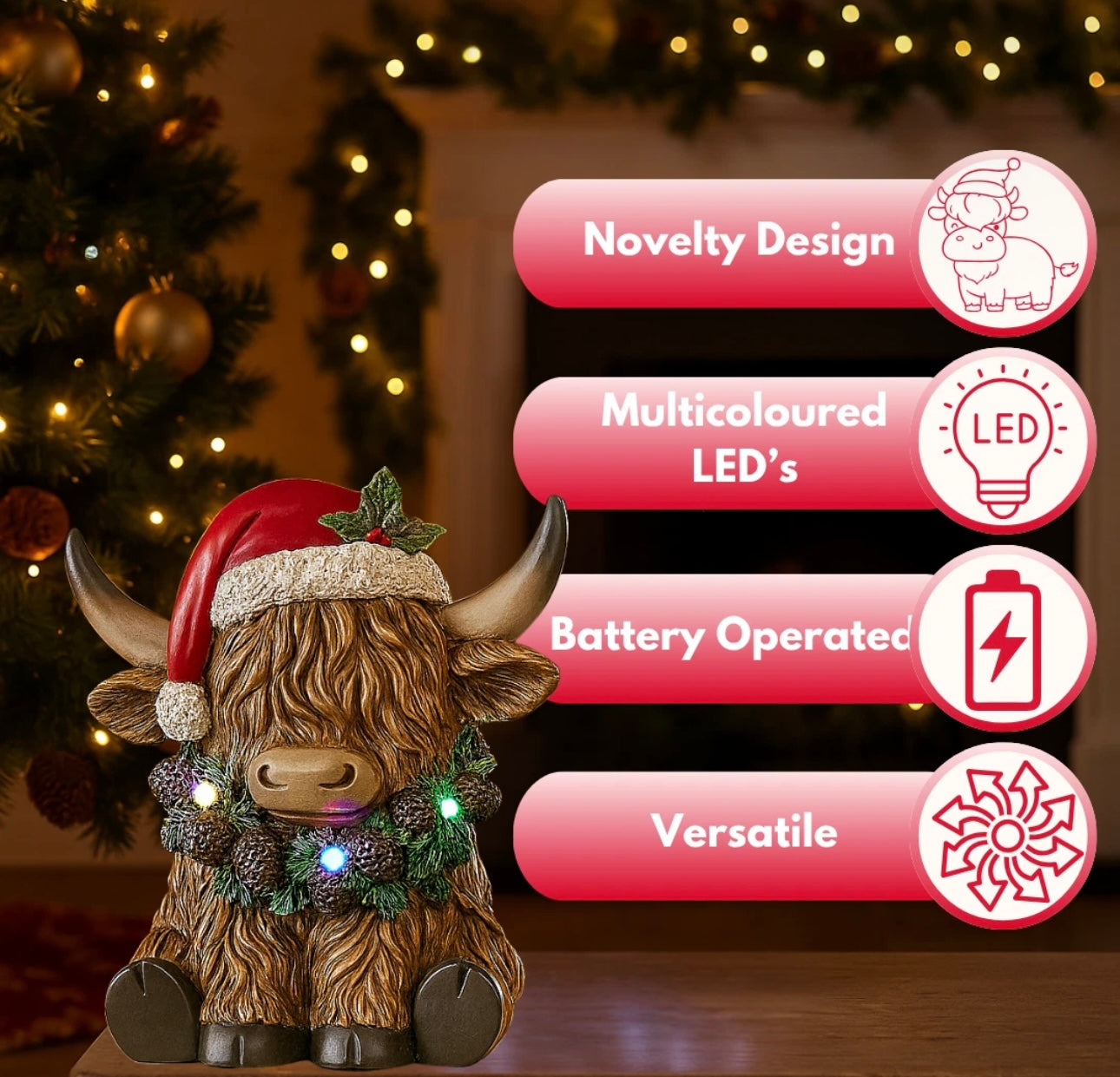 Light Up Highland Coo
