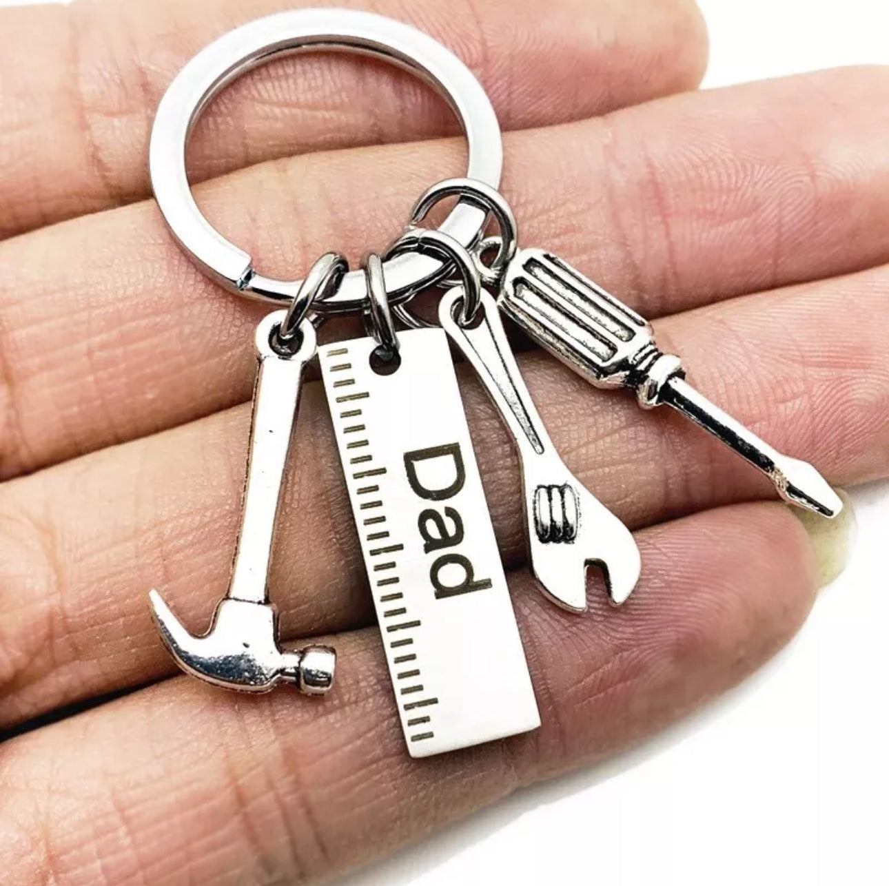 Dad Tools Novelty Keyring