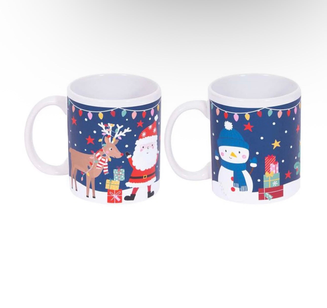 Set of 2 Festive Mugs