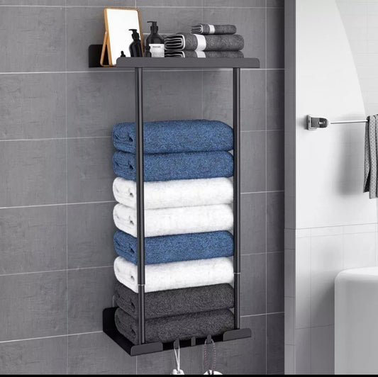 Wall Mounted Towel Rack