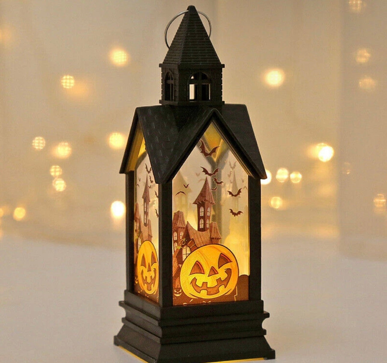4x LED Halloween Lanterns