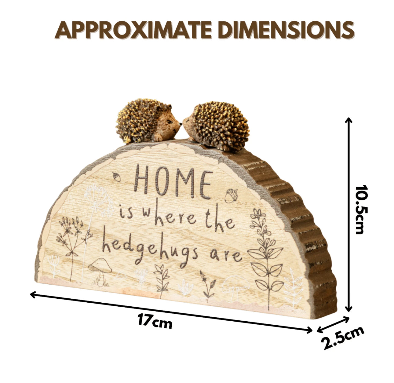 Home Hedgehog Plaque
