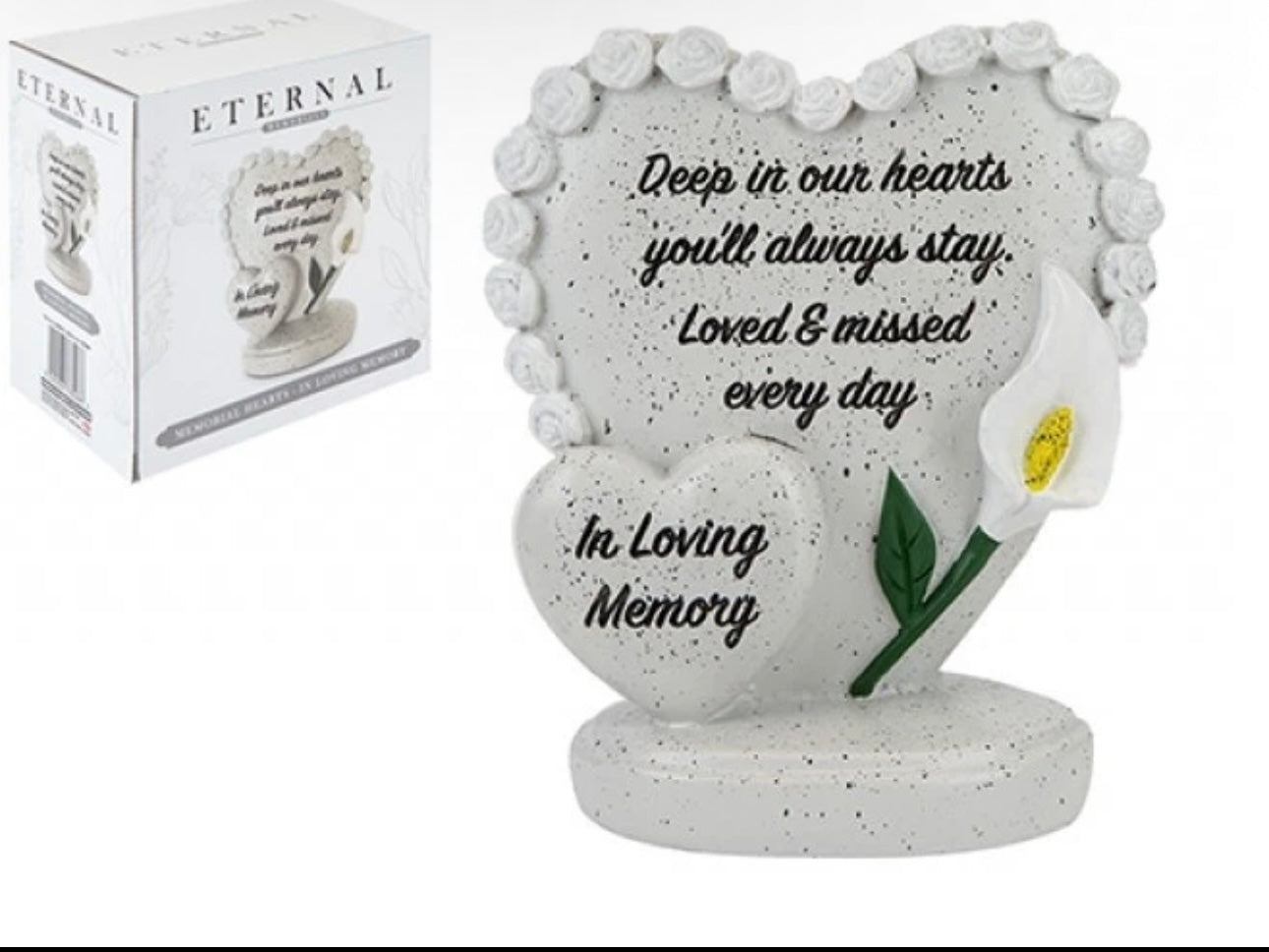 Double Heart Memorial Tribute
