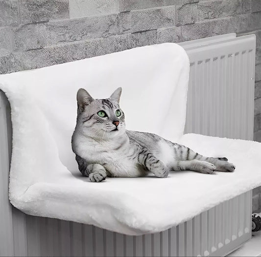 Plush Cat Radiator Hammock