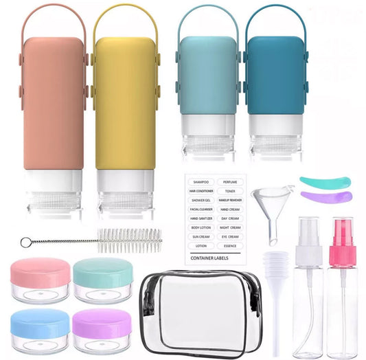 17pcs Travel Bottle Set