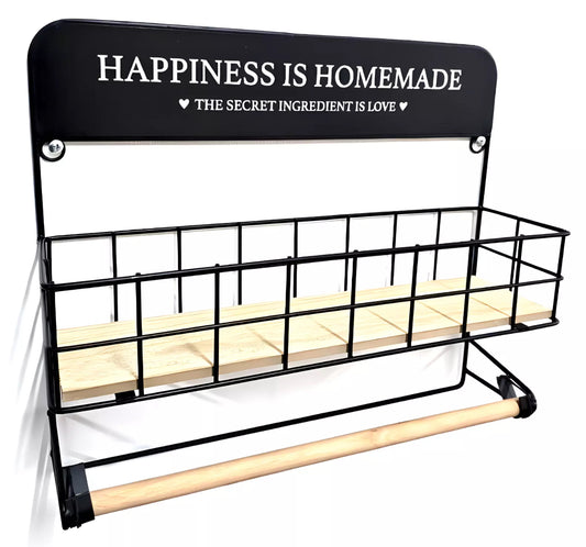 Spice Rack & Paper Towel Holder