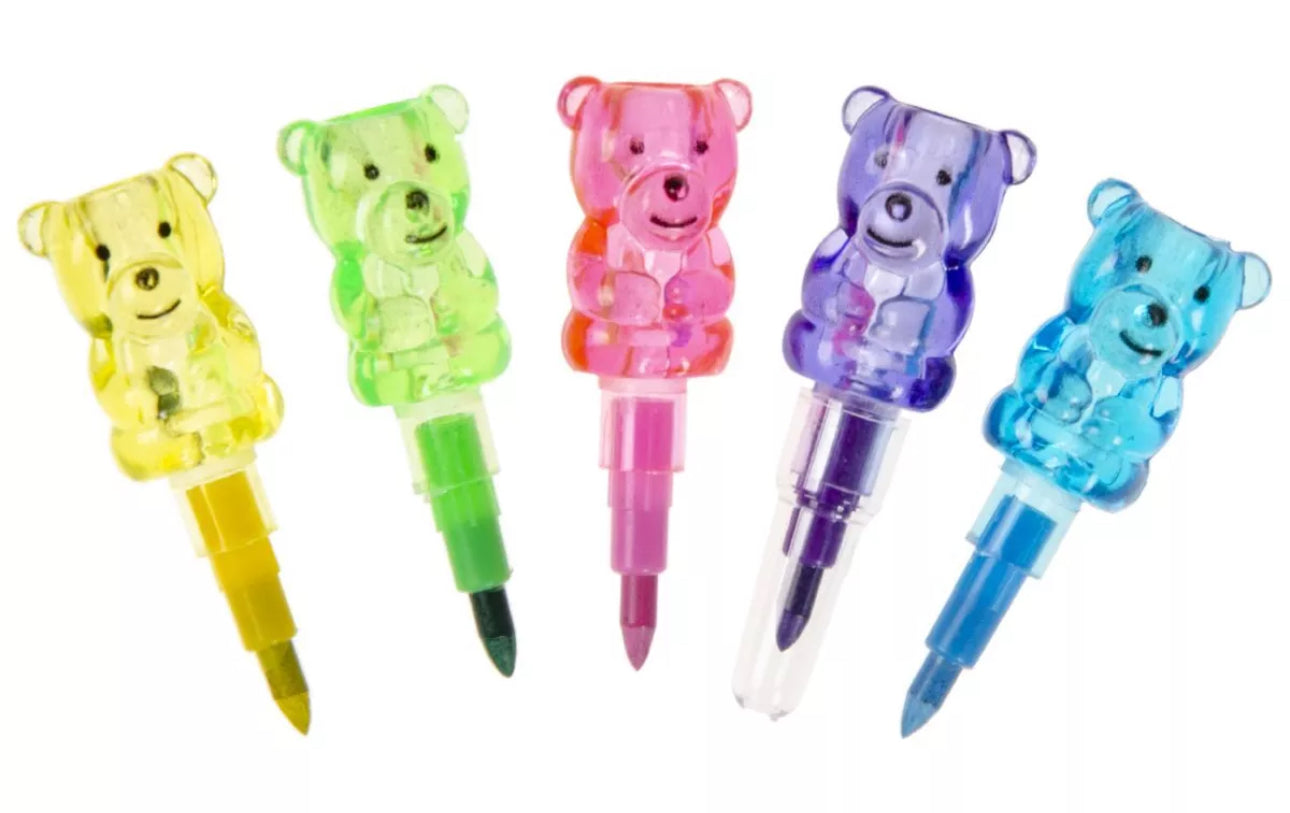 5pk Fun Bear Swap Crayons