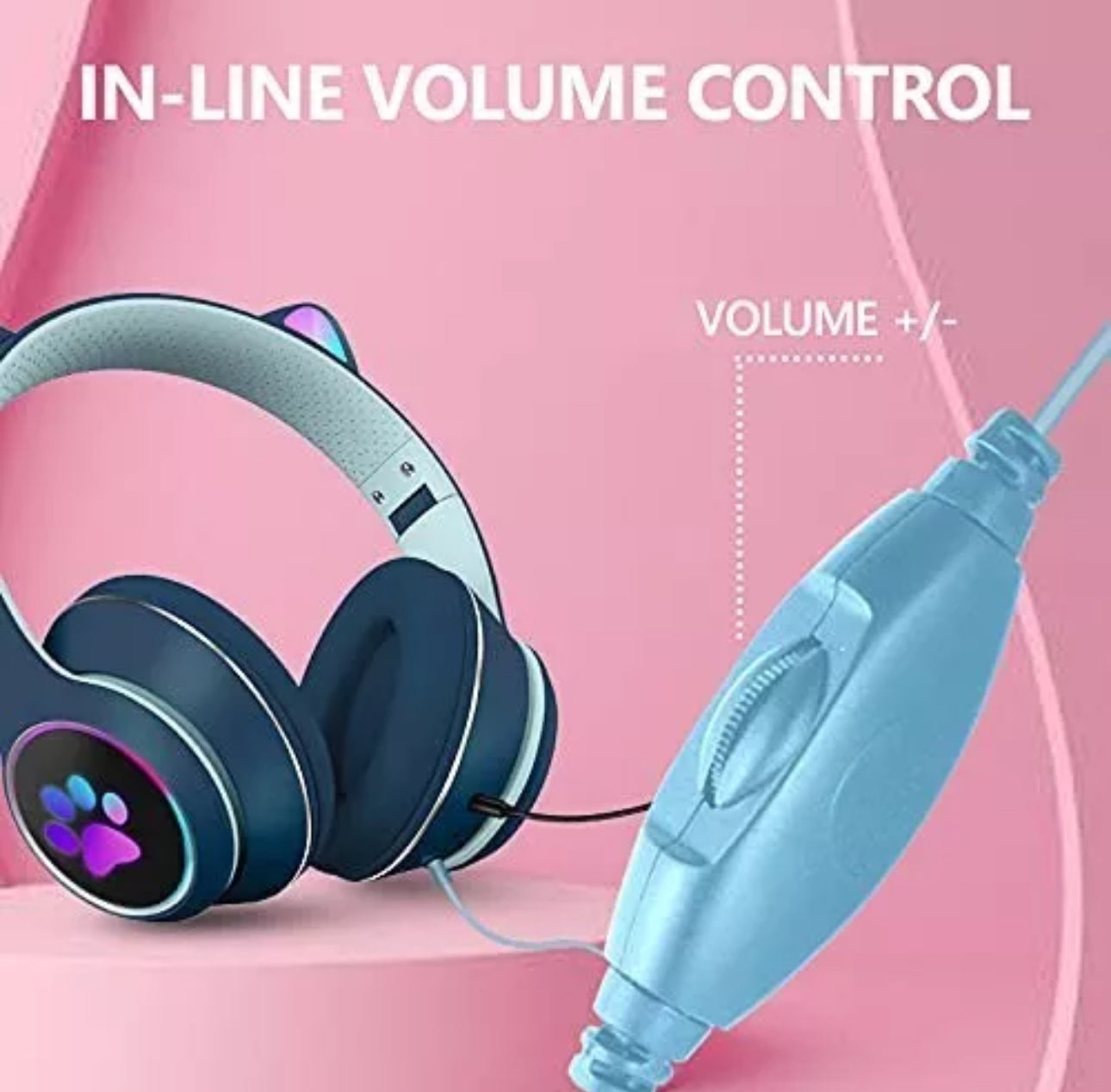 Cat Eared Gaming Headset