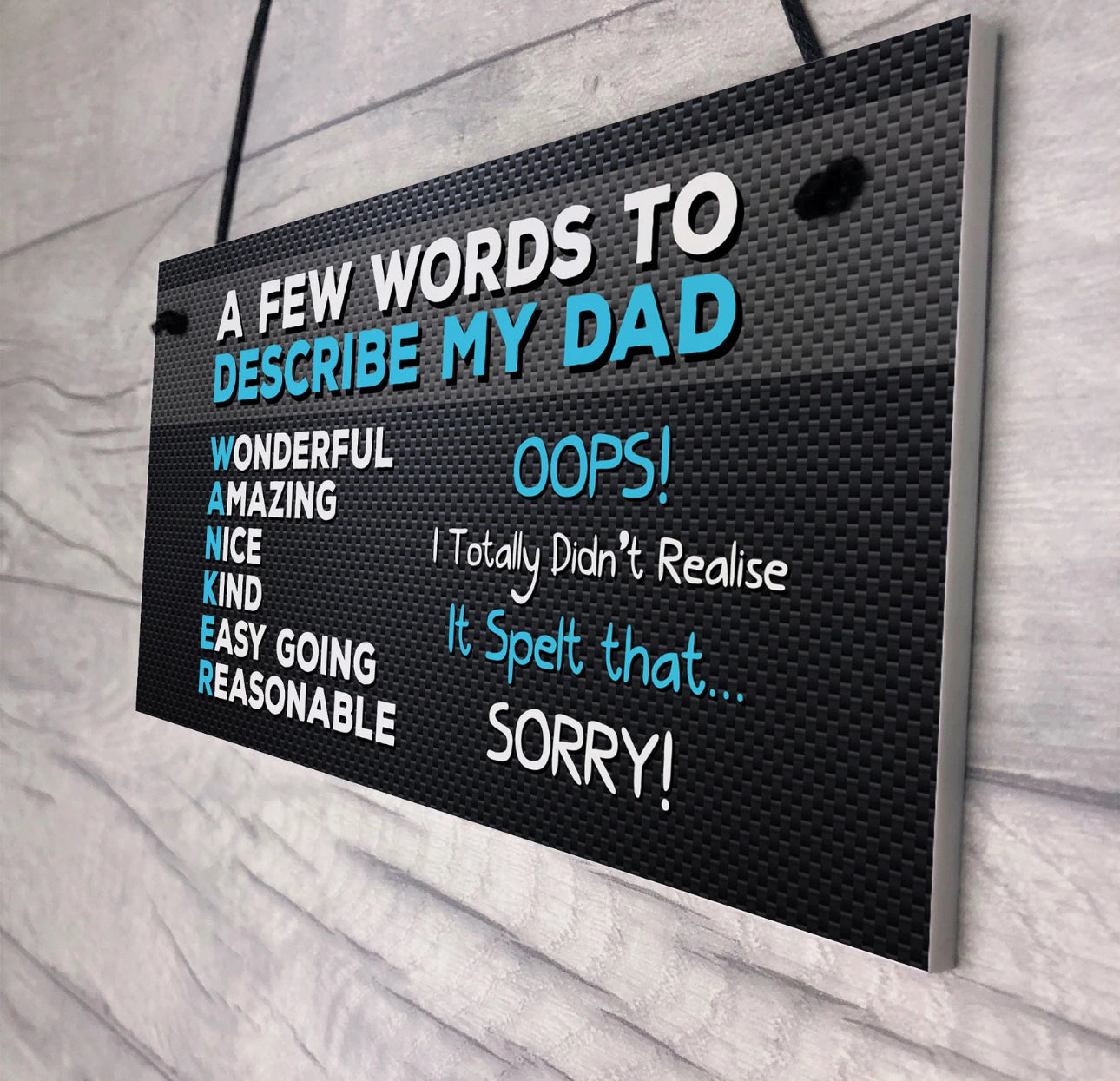 Funny Father’s Day Sign