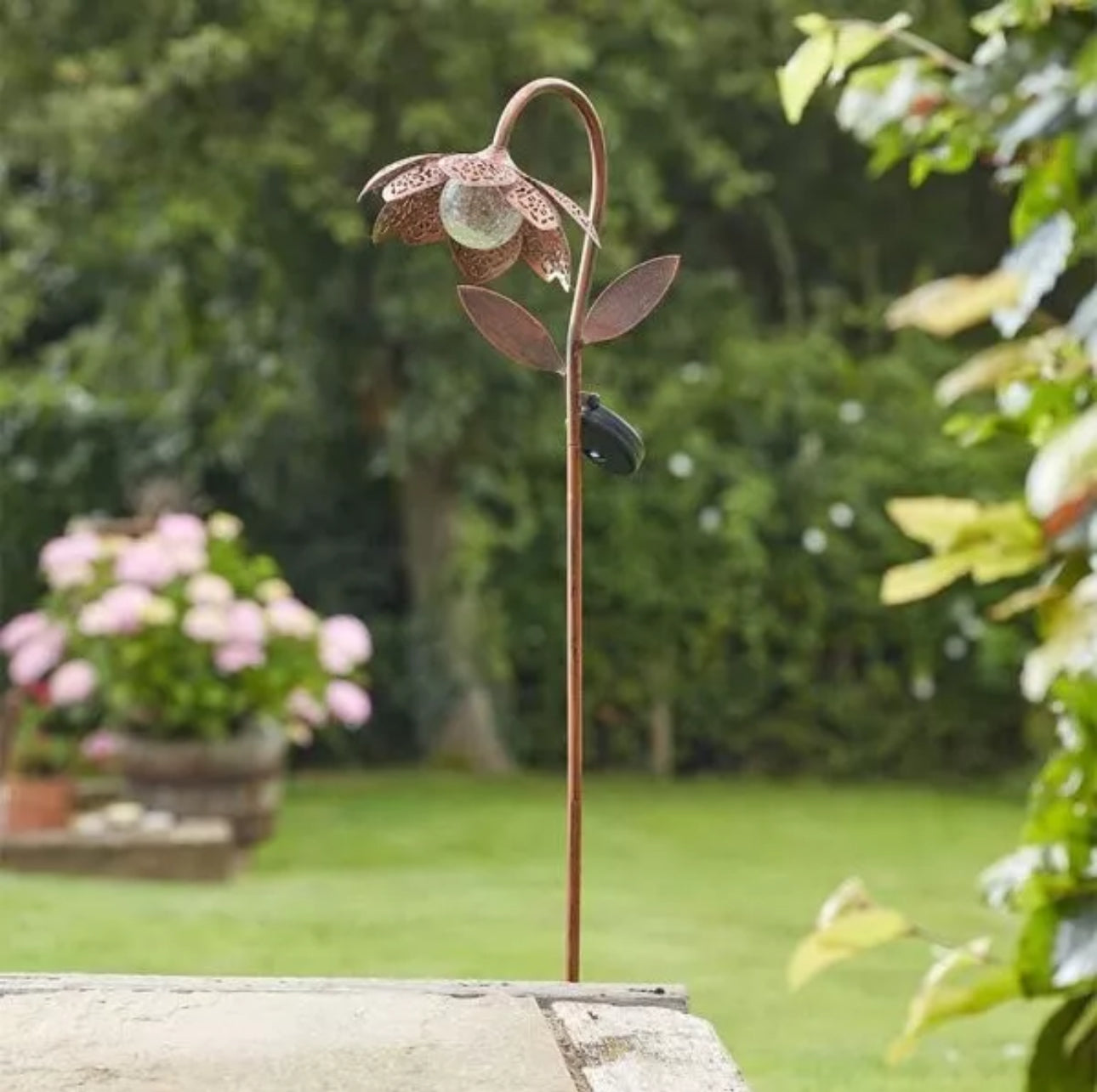 Bronze Solar Bloom Flower