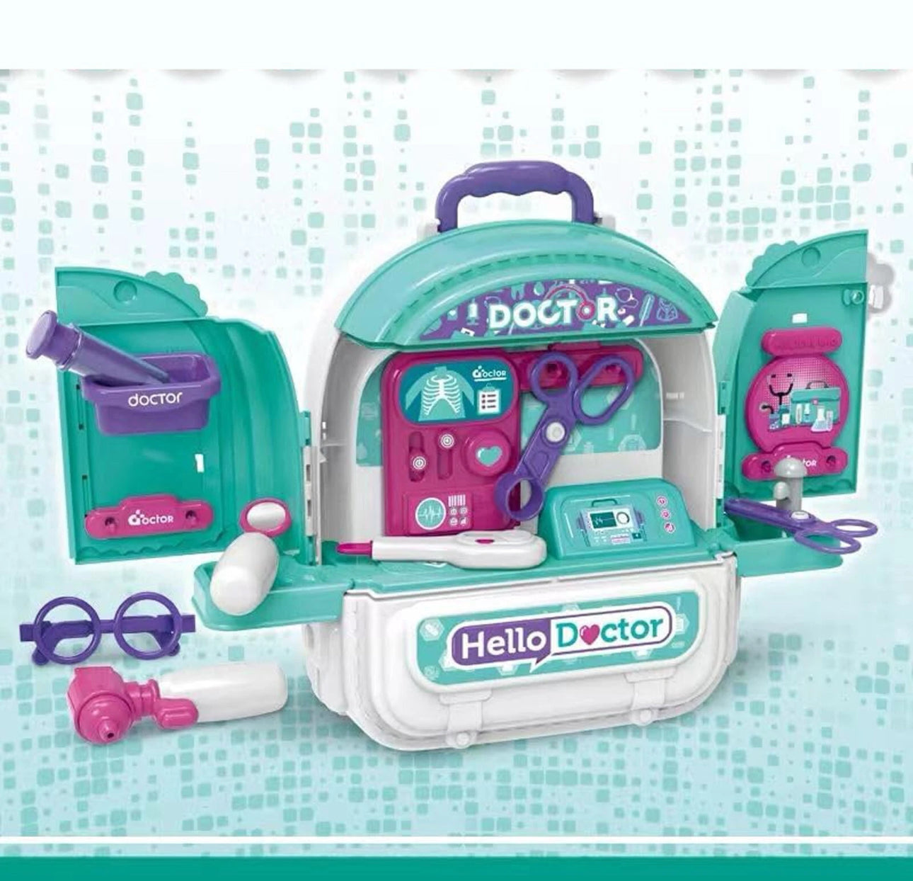 3-in-1 Doctor Back Pack Play Set