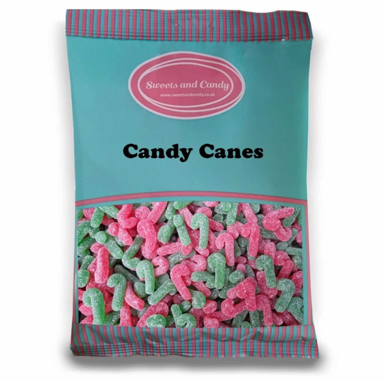 1kg Sugared Candy Canes