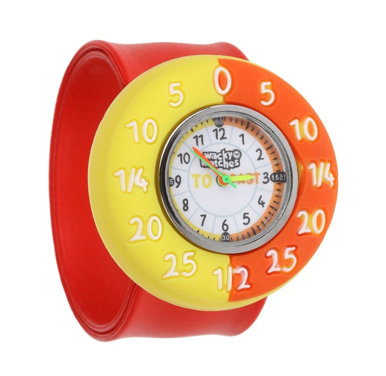 Children’s Tell The Time Snap Band Watch