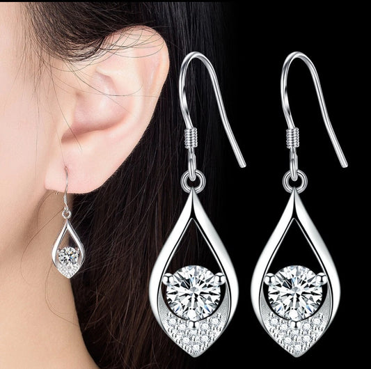 Water Drop Dangle Earrings